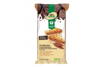Plumcake con Amaranto e Gocce di Cioccolato Bio - 180 gr